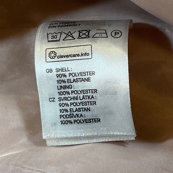 H&M Open Front Blush Blazer Women’s Size 4 - Picture 4 of 5